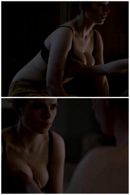 Hayley Atwell’s Gorgeous Tit Must Have Felt Incredible Here