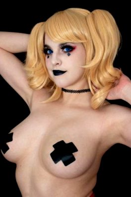 Sarawrcosplay Show Us Her Taped Tits