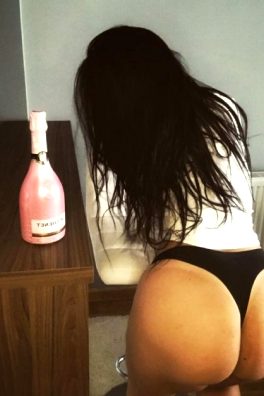 Whats Classier Than Champagne And Black Thong?