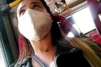 Masturbate on bus