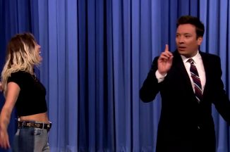 Miley Cyrus On The Tonight Show