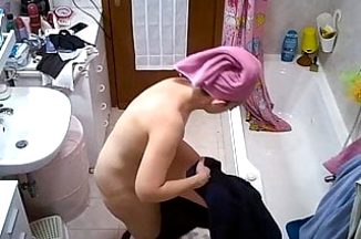 My wife's shower Slow Motion